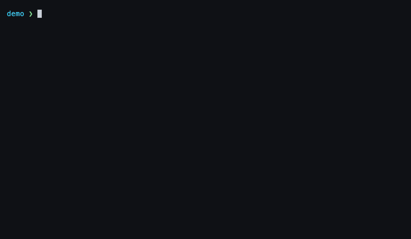 Summon commando, fuzzy-search for a command, and it lands on the prompt